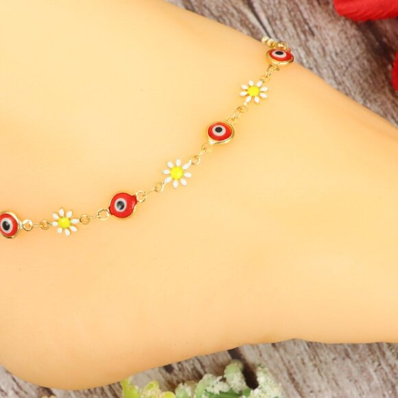 Dainty Anklet for Women – Elegant Everyday Jewelry & Perfect Gift | MLCRC1115 - Picture 1 of 10